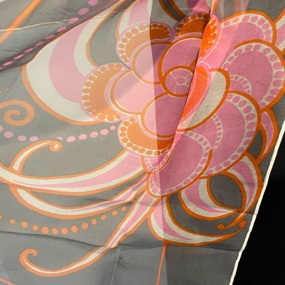 Feminine Dainty Silk Scarf - Picture 4 of 5